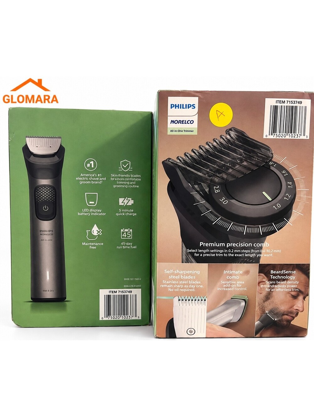 Philips Norelco All-in-One 9000 MG9572/50 24-Piece Trimmer Grooming Kit